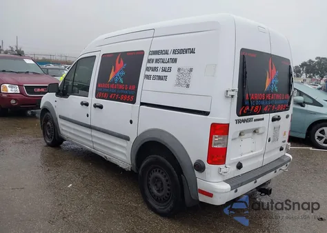 2010 Ford Transit Connect Xlt z USA, uszkodzony, nr VIN NM0LS6BN4AT024186